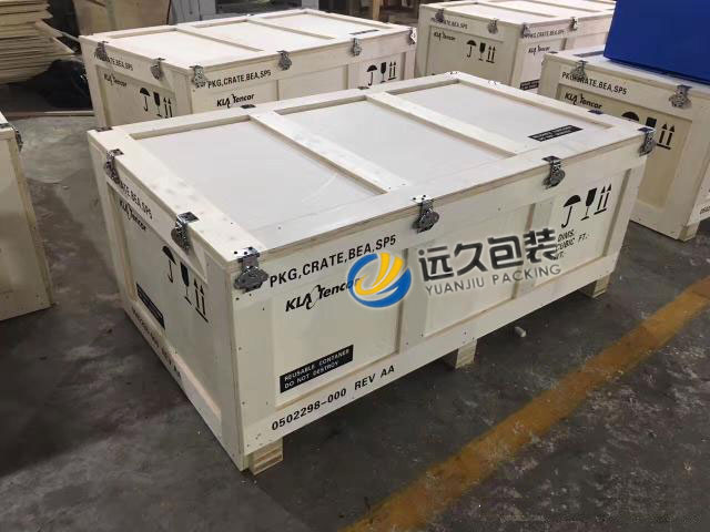 綠色環保卡扣木箱包裝 卡扣木箱